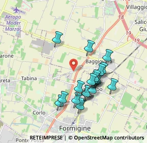 Mappa Cavezzo, 41126 Modena MO, Italia (1.649)