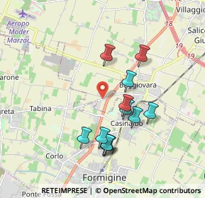 Mappa Cavezzo, 41126 Modena MO, Italia (1.70417)