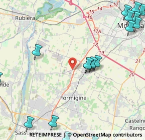 Mappa Cavezzo, 41043 Formigine MO, Italia (6.60222)