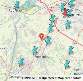 Mappa Cavezzo, 41043 Formigine MO, Italia (5.33615)