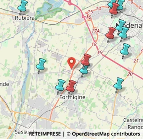 Mappa Cavezzo, 41043 Formigine MO, Italia (5.14643)