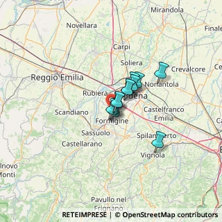 Mappa Cavezzo, 41043 Formigine MO, Italia (6.86917)
