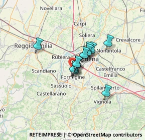 Mappa Cavezzo, 41126 Modena MO, Italia (7.68615)