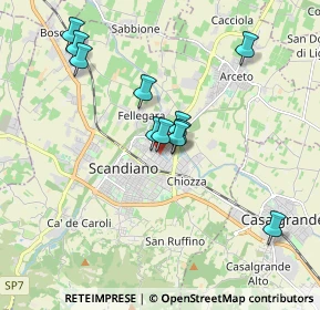 Mappa Via G. Zibordi, 42019 Scandiano RE, Italia (1.66)