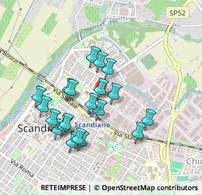 Mappa Viale Martiri della Libertà, 42019 Scandiano RE, Italia (0.4225)