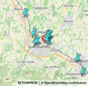 Mappa Viale Martiri della Libertà, 42019 Scandiano RE, Italia (1.29917)
