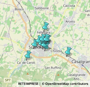 Mappa Viale Martiri della Libertà, 42019 Scandiano RE, Italia (0.88273)