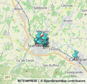 Mappa Viale Martiri della Libertà, 42019 Scandiano RE, Italia (0.77727)