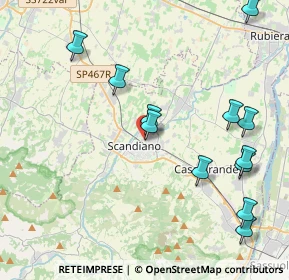 Mappa Viale Martiri della Libertà, 42019 Scandiano RE, Italia (4.76917)