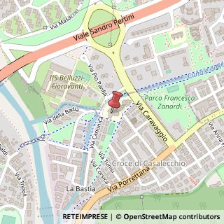 Mappa Via de' Carracci, 21, 40033 Casalecchio di Reno, Bologna (Emilia Romagna)