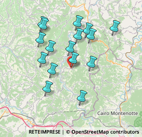 Mappa Via Tetti, 12077 Prunetto CN, Italia (6.95063)