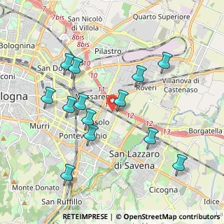 Mappa Via Enrico Mattei, 40128 Bologna BO, Italia (2.00154)