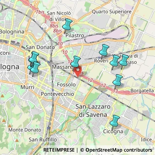Mappa Via Enrico Mattei, 40128 Bologna BO, Italia (2.31364)
