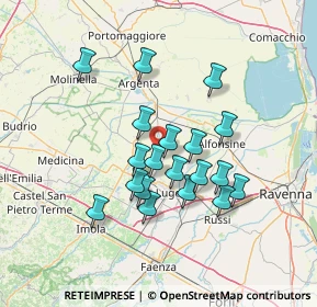 Mappa Via Ferruccio Parri, 48022 Lugo RA, Italia (11.92842)