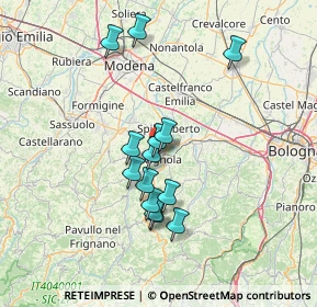 Mappa Via Salvo D'Acquisto, 41058 Vignola MO, Italia (12.26643)