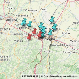 Mappa Via Gilles Villeneuve, 40069 Zola Predosa BO, Italia (8.9625)