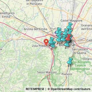 Mappa Via Gilles Villeneuve, 40069 Zola Predosa BO, Italia (6.85375)