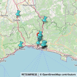 Mappa Via alla Stazione di San Quirico, 16163 Genova GE, Italia (10.22583)