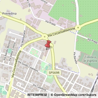 Mappa Via Sandro Pertini, 118, 41058 Vignola, Modena (Emilia Romagna)