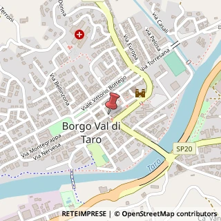 Mappa Via Nazionale, 66, 43043 Borgo Val di Taro, Parma (Emilia Romagna)