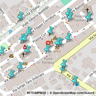 Mappa Piazza Camillo Benso Conte di Cavour, 43043 Borgo Val di Taro PR, Italia (0.084)
