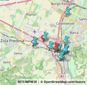 Mappa 5 Ingresso 3b - parcheggio interno all'interno, 40033 Casalecchio di Reno BO (1.66857)