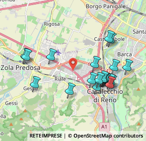 Mappa 5 Ingresso 3b - parcheggio interno all'interno, 40033 Casalecchio di Reno BO (1.9835)