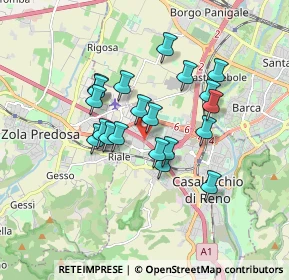 Mappa 5 Ingresso 3b - parcheggio interno all'interno, 40033 Casalecchio di Reno BO (1.409)