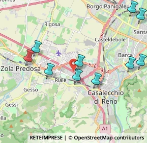 Mappa 5 Ingresso 3b - parcheggio interno all'interno, 40033 Casalecchio di Reno BO (2.55818)