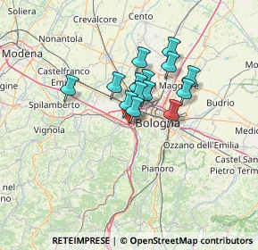 Mappa 5 Ingresso 3b - parcheggio interno all'interno, 40033 Casalecchio di Reno BO (9.30571)