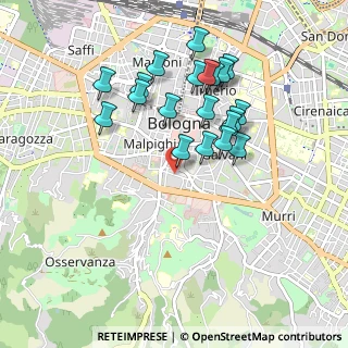 Mappa Via Solferino, 40100 Bologna BO, Italia (0.888)