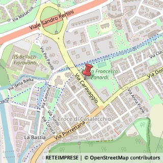 Mappa Via Caravaggio, 305, 40033 Casalecchio di Reno, Bologna (Emilia Romagna)