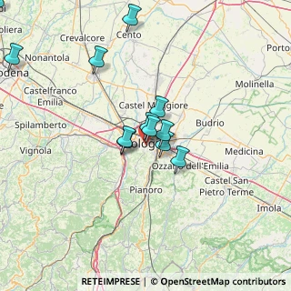 Mappa Via dè Ruini, 40124 Bologna BO, Italia (14.21417)