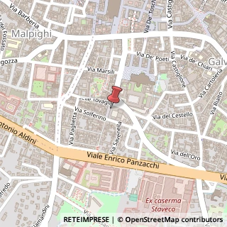 Mappa Via D? Ruini, 5, 40124 Bologna, Bologna (Emilia Romagna)