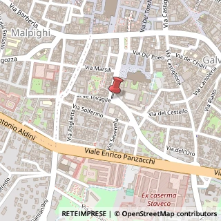 Mappa Piazza D? Tribunali, 5, 40124 Bologna, Bologna (Emilia Romagna)