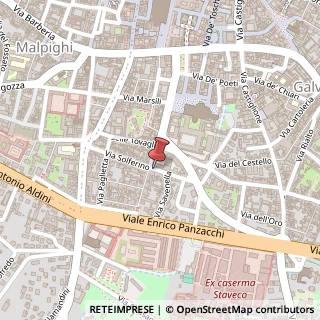 Mappa Via Solferino, 37, 40124 Bologna, Bologna (Emilia Romagna)