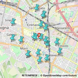 Mappa Via Luciano Montanari Toso, 40138 Bologna BO, Italia (0.989)
