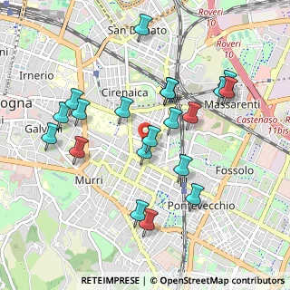 Mappa Via Luciano Montanari Toso, 40138 Bologna BO, Italia (0.982)
