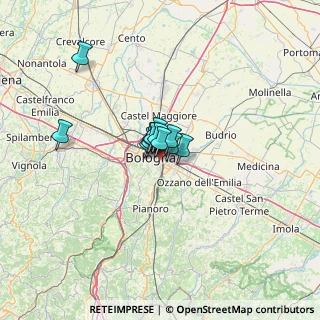 Mappa Via Luciano Montanari Toso, 40138 Bologna BO, Italia (6.16167)