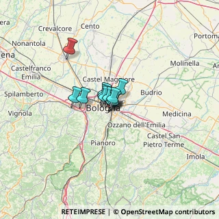 Mappa Via Luciano Montanari Toso, 40138 Bologna BO, Italia (4.89583)