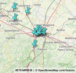 Mappa Via Porrettana, 40033 Bologna BO, Italia (8.49833)