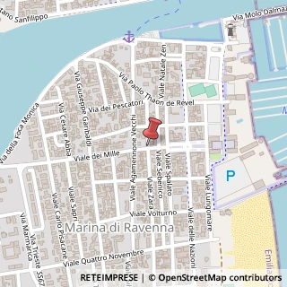 Mappa Viale dei Mille,  11, 48100 Ravenna, Ravenna (Emilia Romagna)