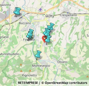 Mappa Via S. Quasimodo, 40053 Valsamoggia BO, Italia (1.35083)