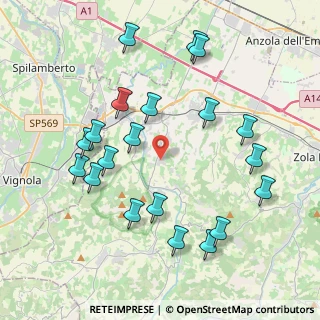 Mappa Via S. Quasimodo, 40053 Valsamoggia BO, Italia (4.406)