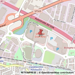 Mappa Via Marilyn Monroe, 2/42, 40033 Casalecchio di Reno, Bologna (Emilia Romagna)