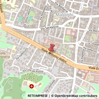Mappa Viale Antonio Aldini,  104, 40136 Bologna, Bologna (Emilia Romagna)