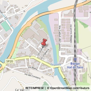 Mappa Via Antonio Gramsci,  6, 43043 Borgo Val di Taro, Parma (Emilia Romagna)