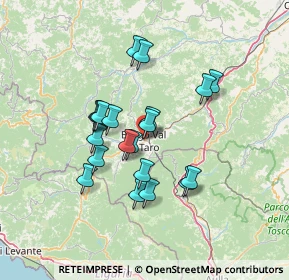 Mappa 43043 Borgo Val di Taro PR, Italia (11.633)