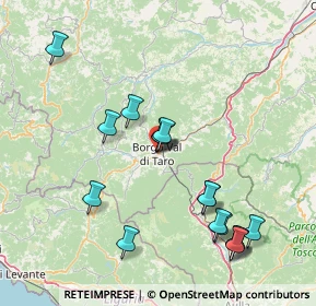 Mappa 43043 Borgo Val di Taro PR, Italia (16.635)