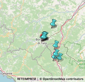 Mappa 43043 Borgo Val di Taro PR, Italia (8.05)